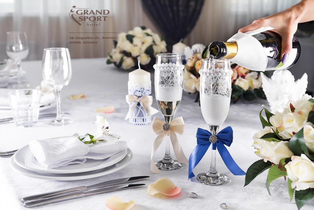 Grand Sport Hotel Brovary Exteriör bild